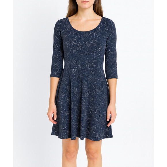 Pact Dresses & Skirts - Pact Dress Womens Blue Large Organic Cotton 3/4 Sleeve Minimalist Preppy